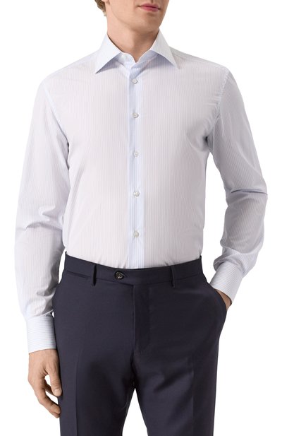 Хлопковая сорочка STEFANO RICCI, арт. MC003678/BN2502, фото 3