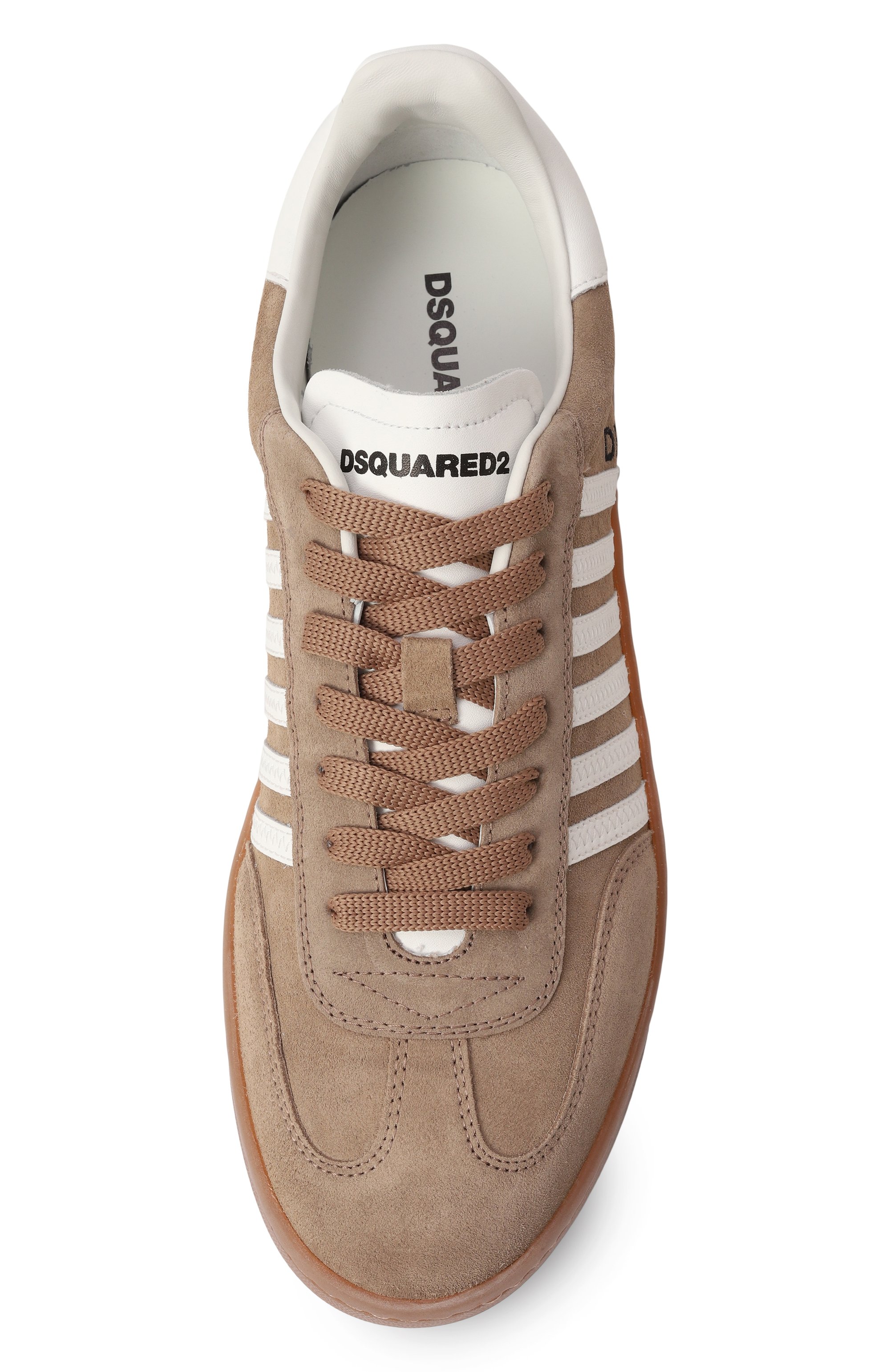 Замшевые кеды boxer DSQUARED2, арт. SNM0364/14170001, фото 6