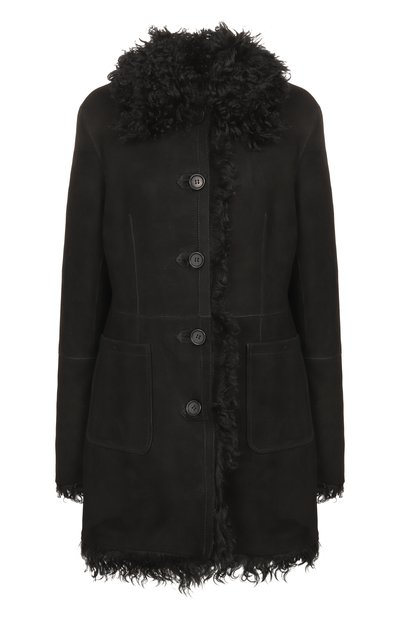 Женская двусторонняя дубленка MASLOV, арт. DMB027