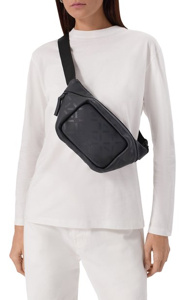 Поясная сумка RAINS черного цвета по цене 8380 руб., арт. RA14730, фото 3 Поясная сумка RAINS, арт. RA14730, фото 3