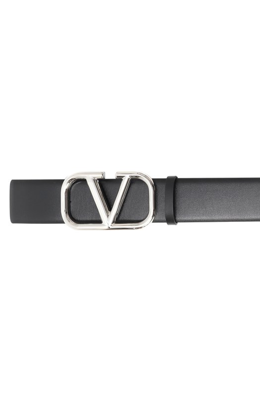 Кожаный ремень Valentino 6Y2T0Q87/SNP Чёрный  6Y2T0Q87/SNP Фото 4