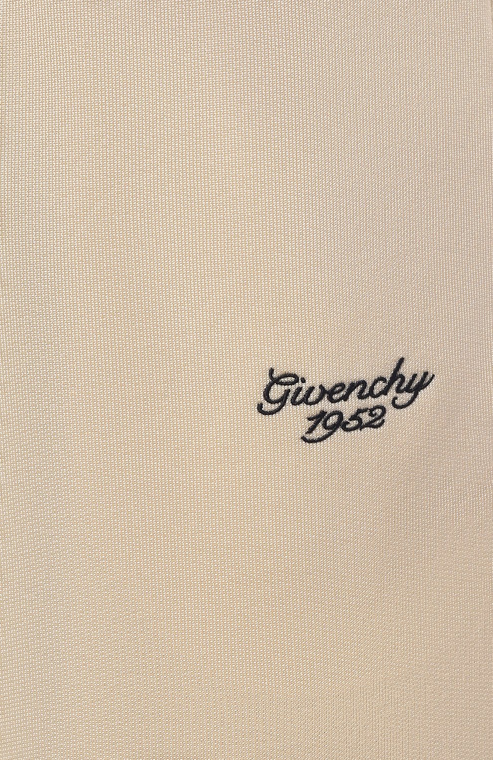 Джоггеры из вискозы и хлопка GIVENCHY кремового цвета по цене 163000 руб., арт. BM51GK/3YMB, фото 5 Джоггеры из вискозы и хлопка GIVENCHY, арт. BM51GK/3YMB, фото 5