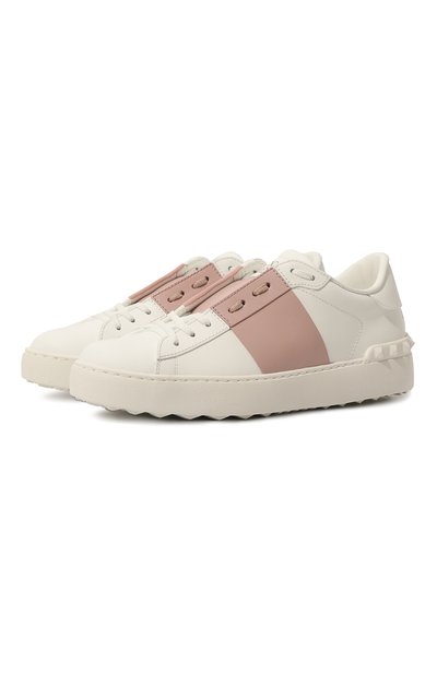 Кожаные кеды open VALENTINO, арт. 3W2S0781/BLU, фото 1