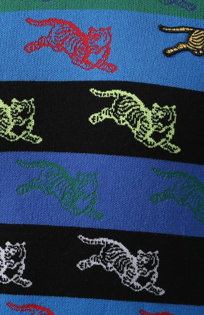 Хлопковый джемпер  KENZO, арт. 5PU2283DI, фото 5