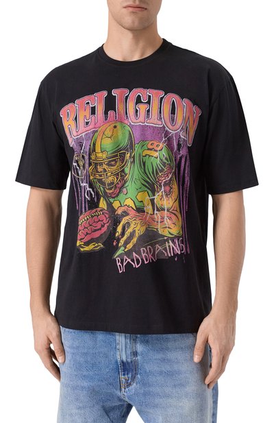 Хлопковая футболка RELIGION, арт. 15BBNN97, фото 3