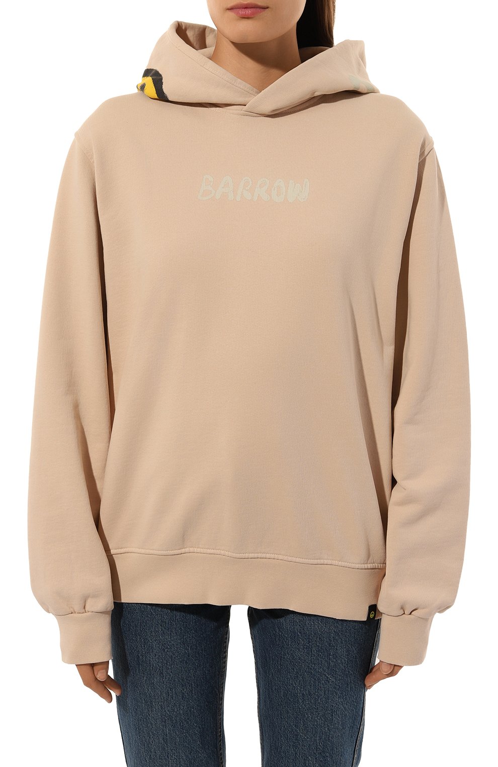 Хлопковое худи BARROW, арт. F4BWW0HS042, фото 3