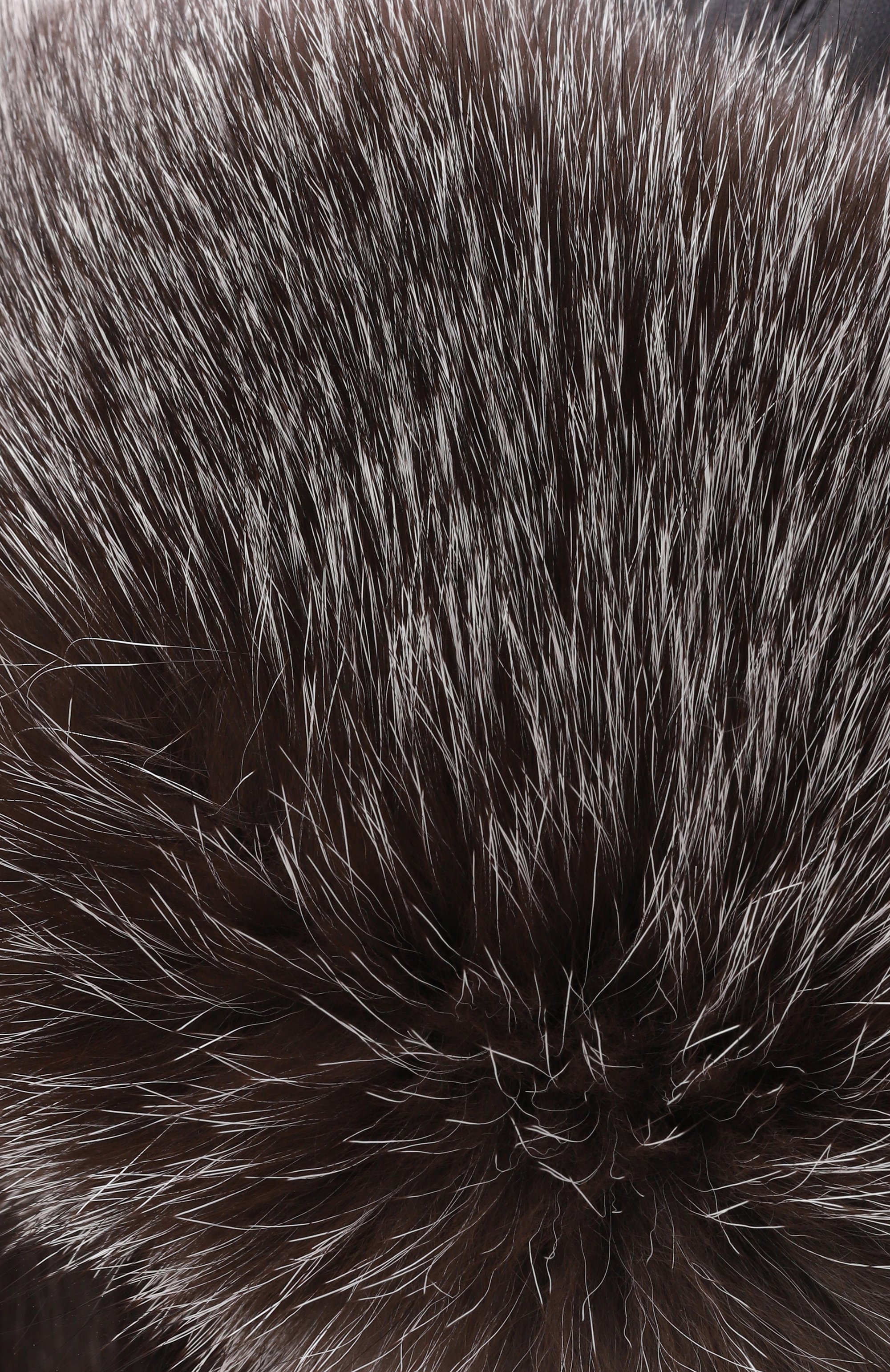 Кожаная шапка-ушанка майкл с мехом лисы FURLAND, арт. 0201402810124600000, фото 3