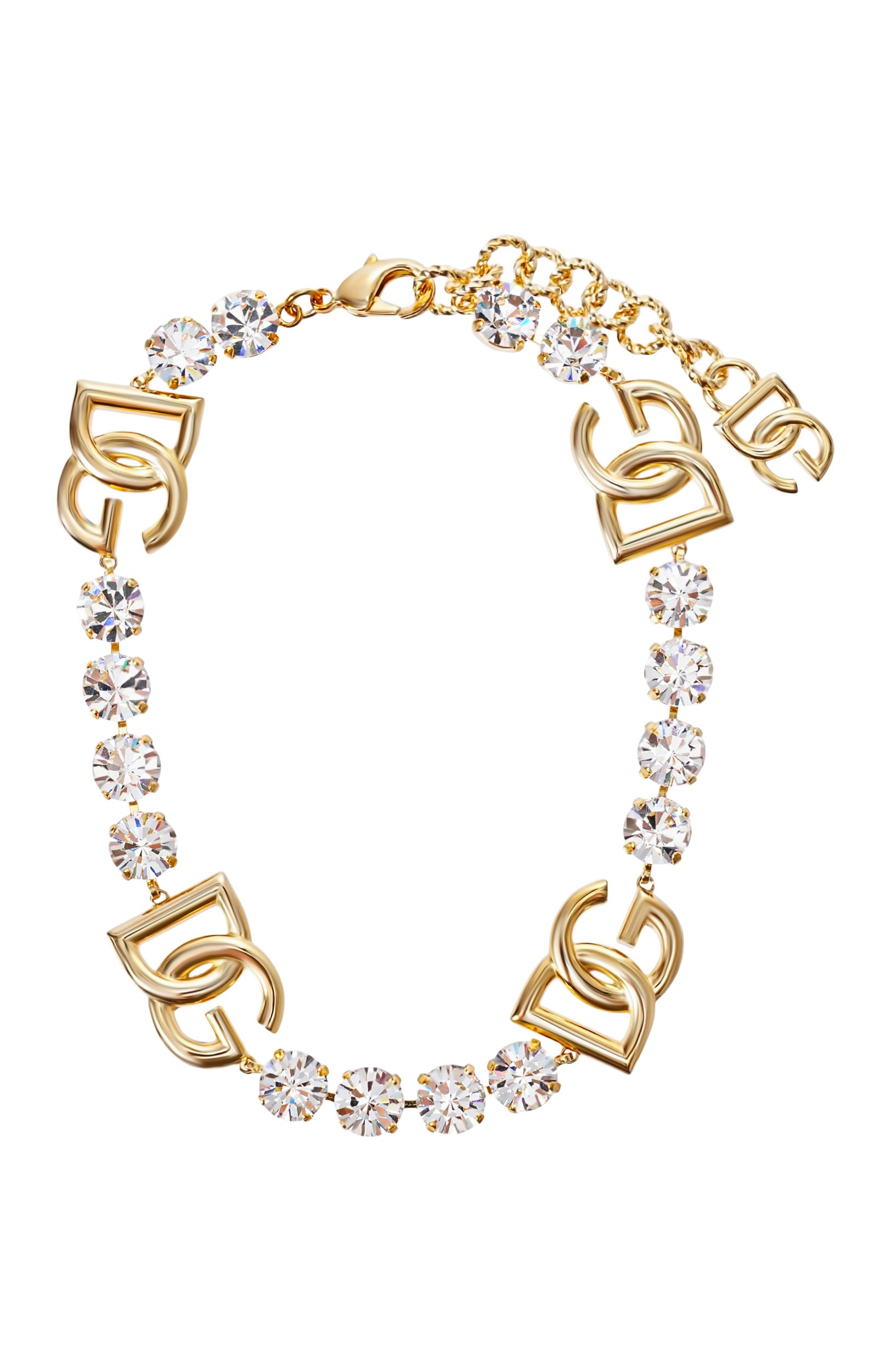 Колье DOLCE & GABBANA золотого цвета по цене 124000 руб., арт. WN04S6/W1111, фото 1 Колье DOLCE & GABBANA, арт. WN04S6/W1111, фото 1