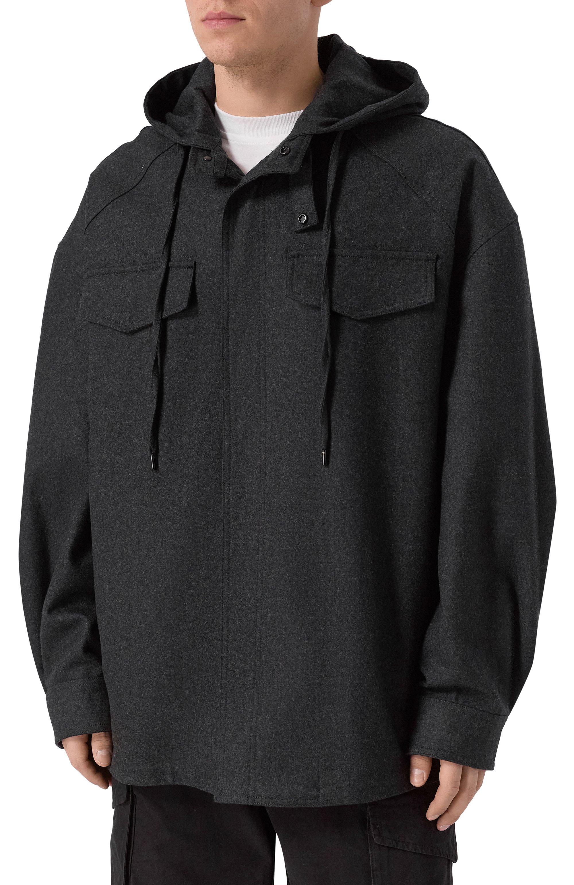 Шерстяная куртка-рубашка JUUN.J, арт. JC5Y64P54, фото 3