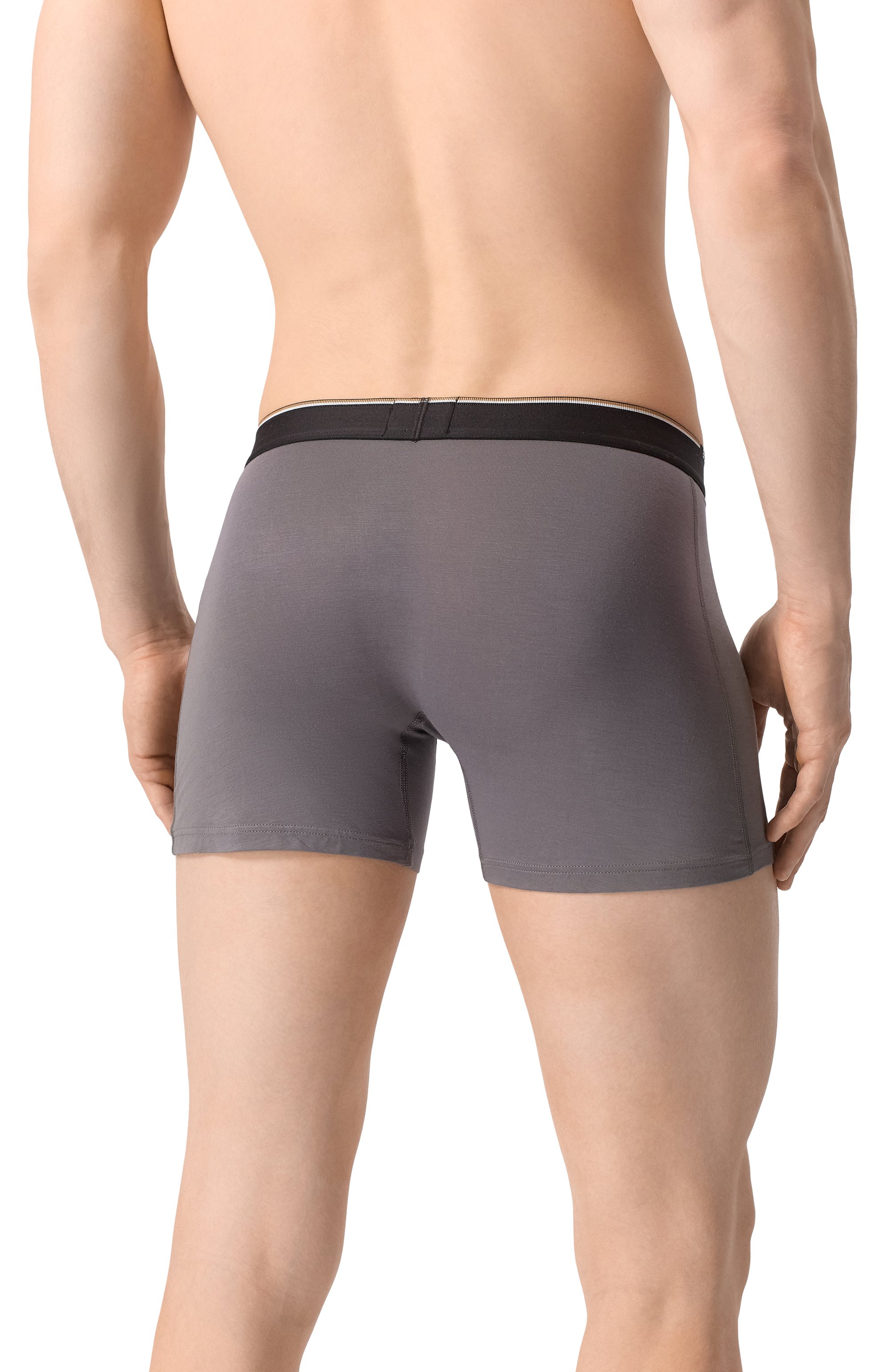 Комплект из трех боксеров BOSS разноцветного цвета по цене 7475 руб., арт. 50534503, фото 5 Комплект из трех боксеров BOSS, арт. 50534503, фото 5