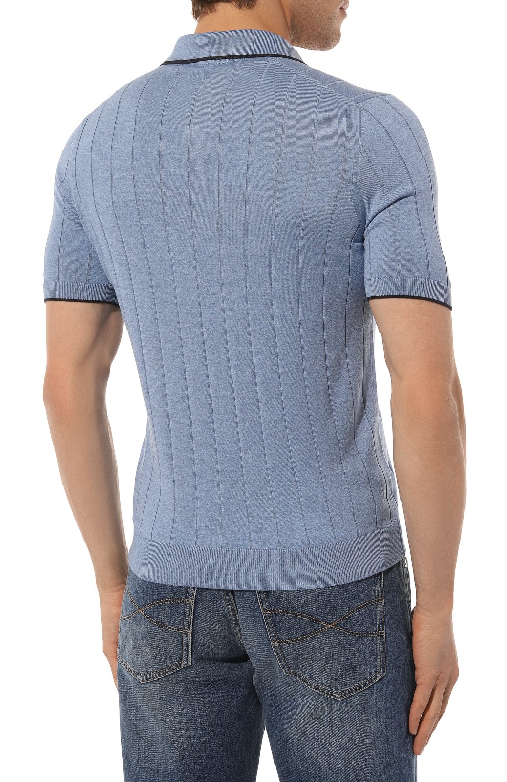 Шелковое поло GRAN SASSO, арт. 43181/23510, фото 4