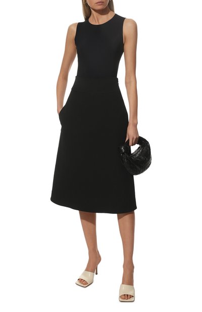 Боди JIL SANDER черного цвета по цене 26250 руб., арт. JSCU705041-WU477108, фото 2 Боди JIL SANDER, арт. JSCU705041-WU477108, фото 2