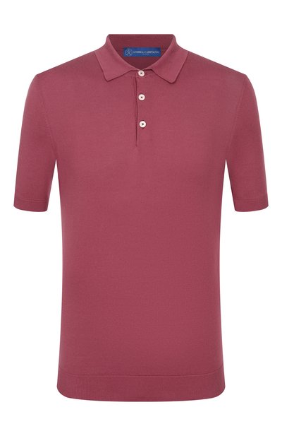 Мужская хлопковое поло ANDREA CAMPAGNA, арт. M5426-8056