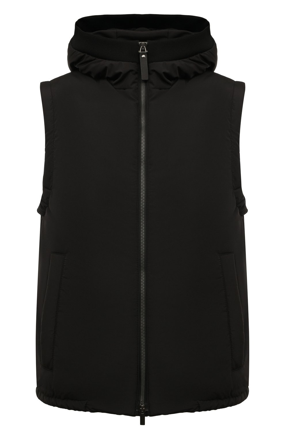 Утепленный жилет CANALI черного цвета по цене 87550 руб., арт. 040945/SG01121, фото 1 Утепленный жилет CANALI, арт. 040945/SG01121, фото 1