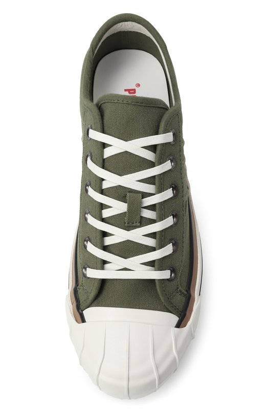 Текстильные кеды Royal Intrepid Pro-Keds 1949 R0YAL INTREPID/CANVAS Хаки  R0YAL INTREPID/CANVAS Фото 6