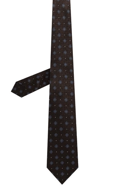 Шелковый галстук KITON, арт. UCRVKPC08H01, фото 3