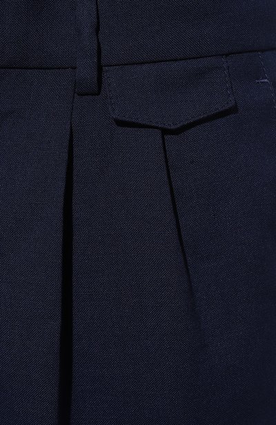Брюки изо льна и шерсти BRUNELLO CUCINELLI, арт. MW494E1920, фото 5