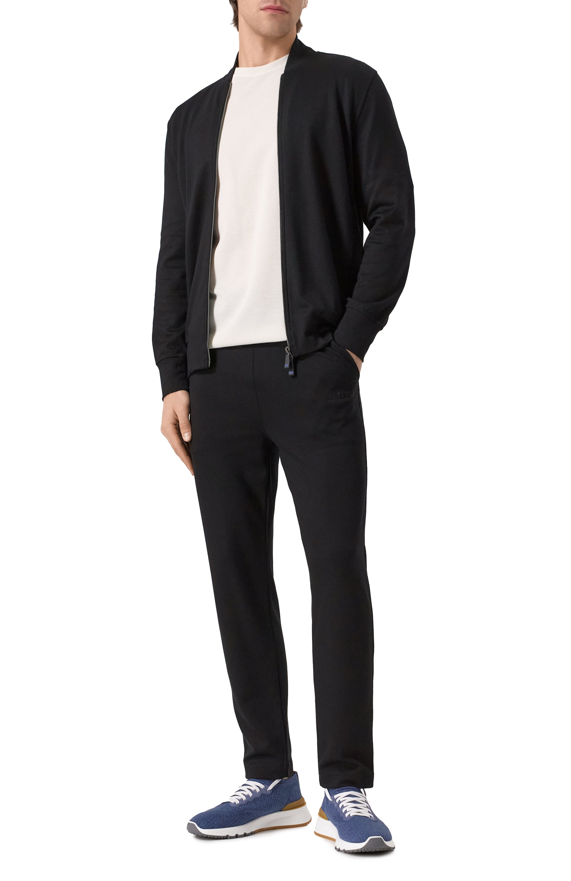 Брюки из вискозы KITON, арт. UMM062004, фото 2