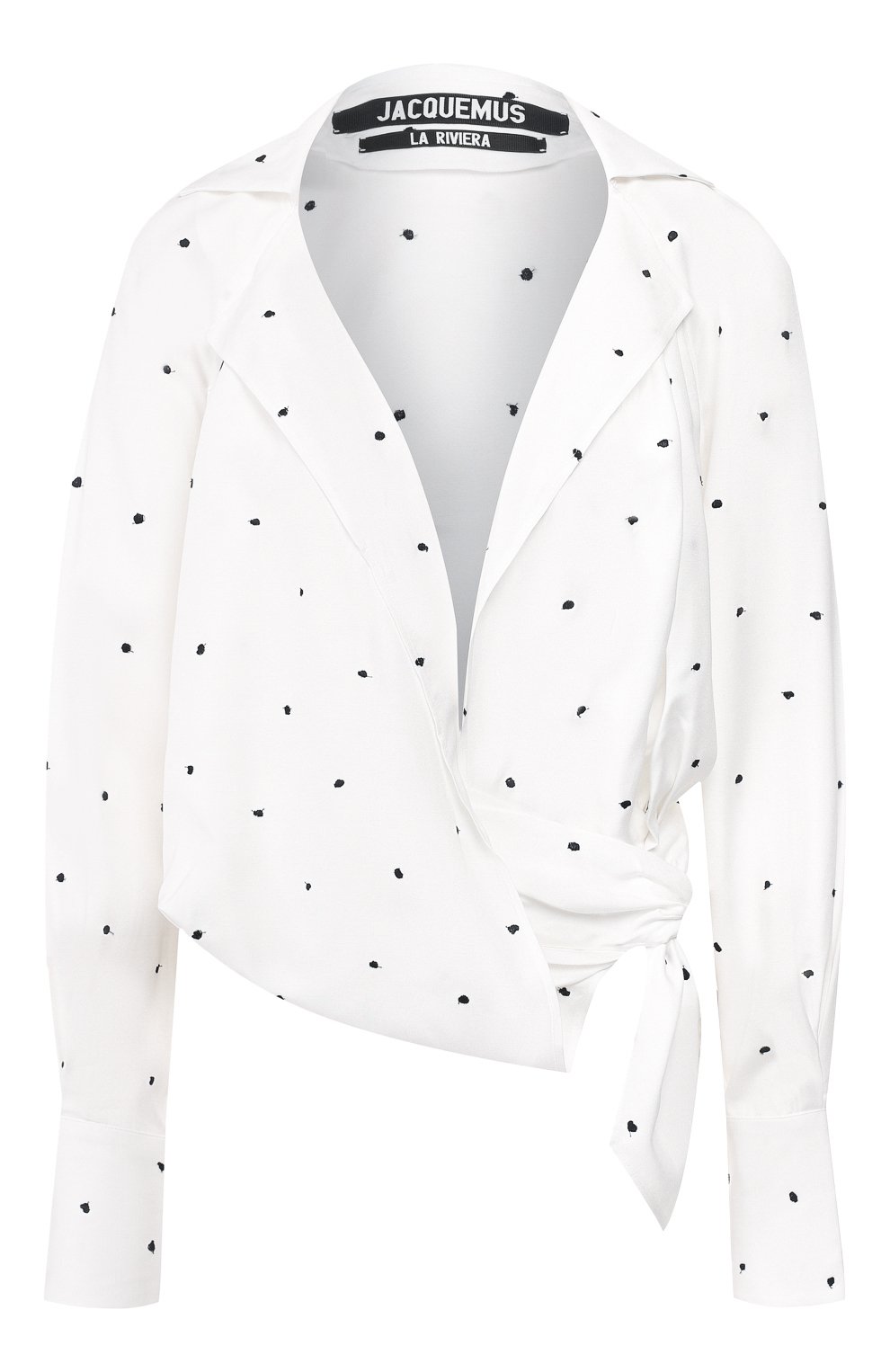 Блузка с запахом JACQUEMUS, арт. 191SH01/3211A, фото 1
