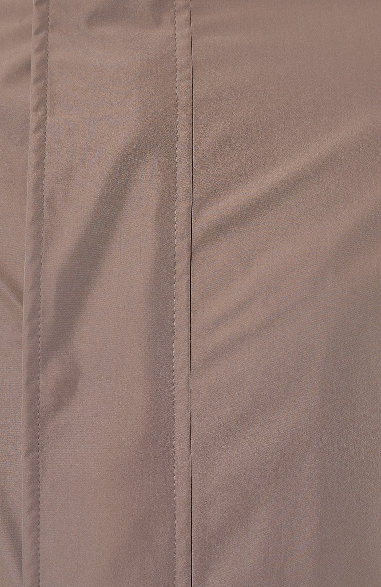 Мужская куртка CANALI бежевого цвета, арт. 020367/SG02321 | Фото 5 (Кросс-КТ: Куртка, Ветровка; Рукава: Длинные; Длина (верхняя одежда): До середины бедра; Материал внешний: Синтетический материал; Материал сплава: Проставлено; Материал подклада: Синтетический материал; Драгоценные камни: Проставлено; Стили: Кэжуэл)