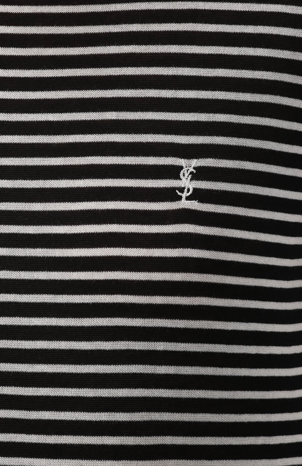 Хлопковая футболка SAINT LAURENT, арт. 590370/YBLS2, фото 5