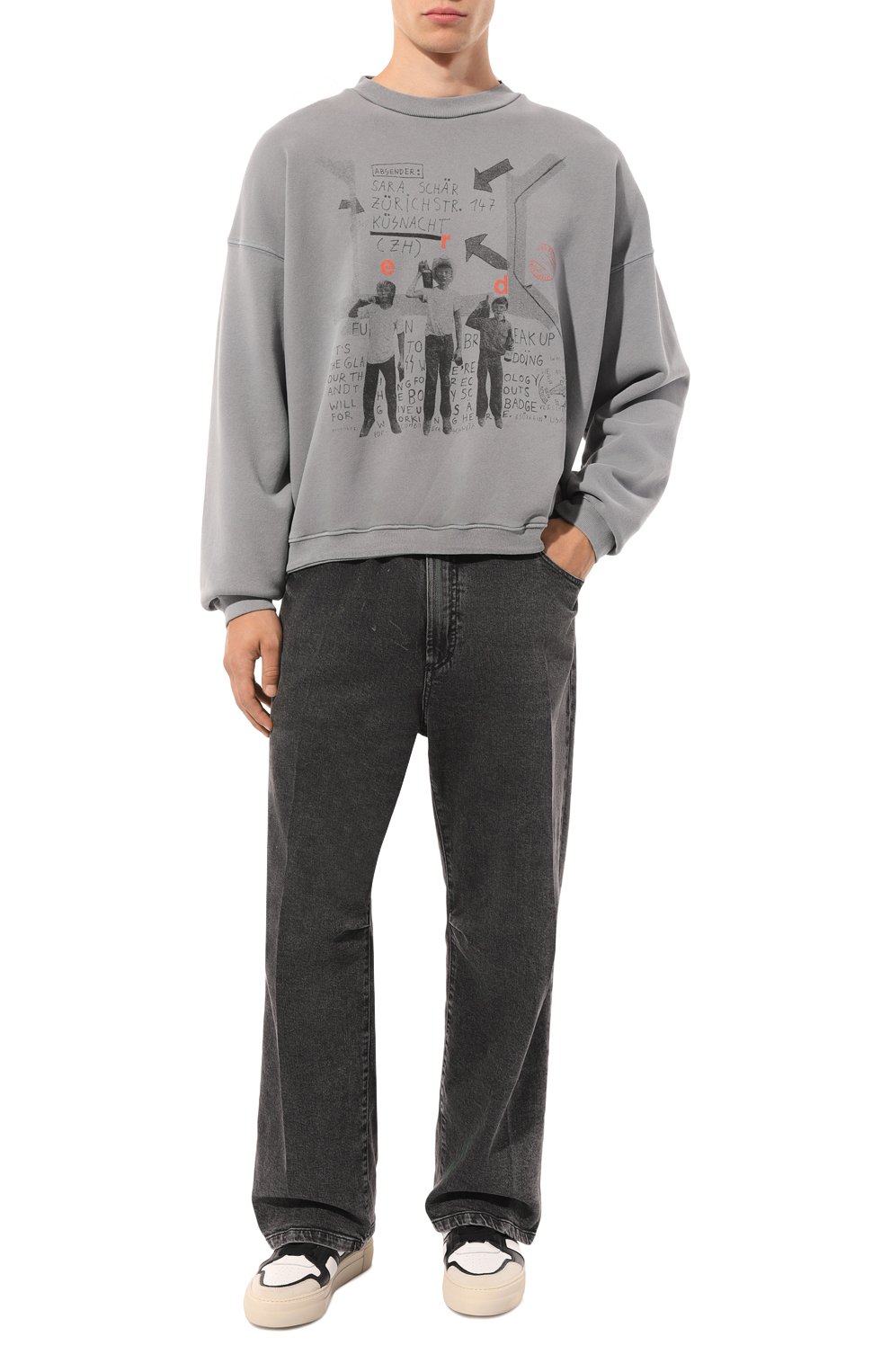 Хлопковый свитшот ENFANTS RICHES DEPRIMES, арт. 020-433, фото 2