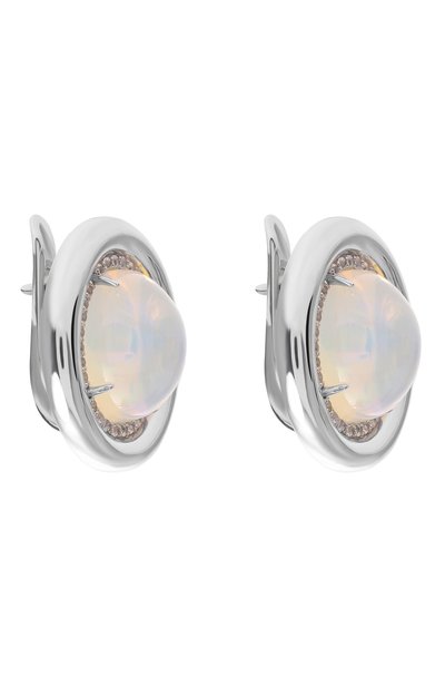 Серьги с опалами и топазами MOONKA, арт. OPL-925SL-EA00-OPL, фото 3