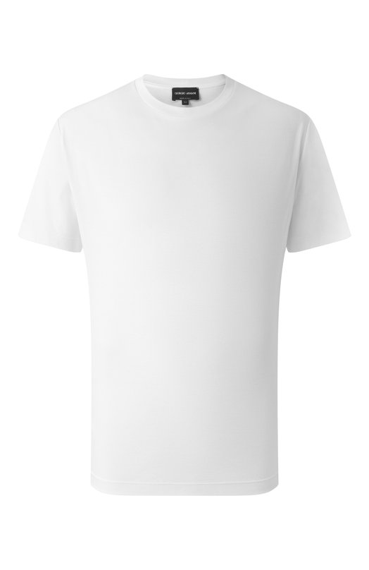 Хлопковая футболка Giorgio Armani 6LSM90/SJTKZ Белый 6LSM90/SJTKZ