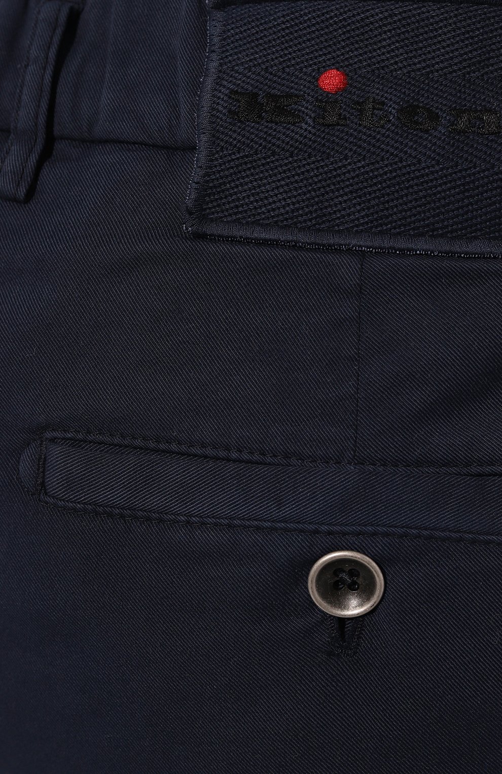 Брюки из хлопка и шелка KITON, арт. UFPPEK0606D, фото 5