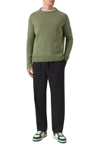 Кожаные кеды sl/61 SAINT LAURENT, арт. 713600/AAAWR, фото 2