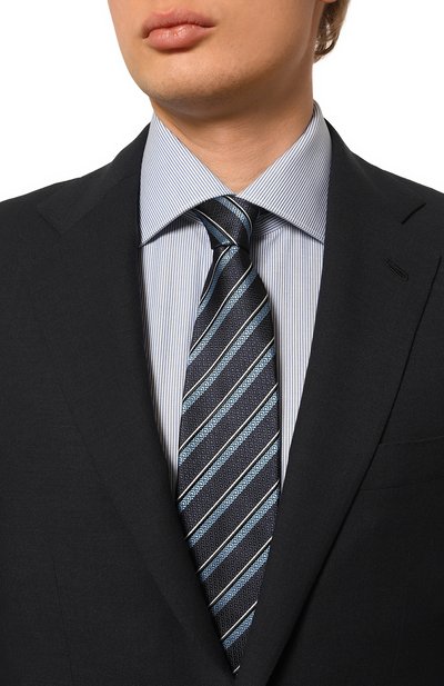 Шелковый галстук ZEGNA, арт. 1P8/Z8W06TA8, фото 2