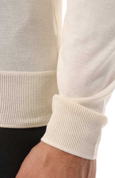 Шелковый джемпер BOSS CAMEL, арт. 50497444, фото 5