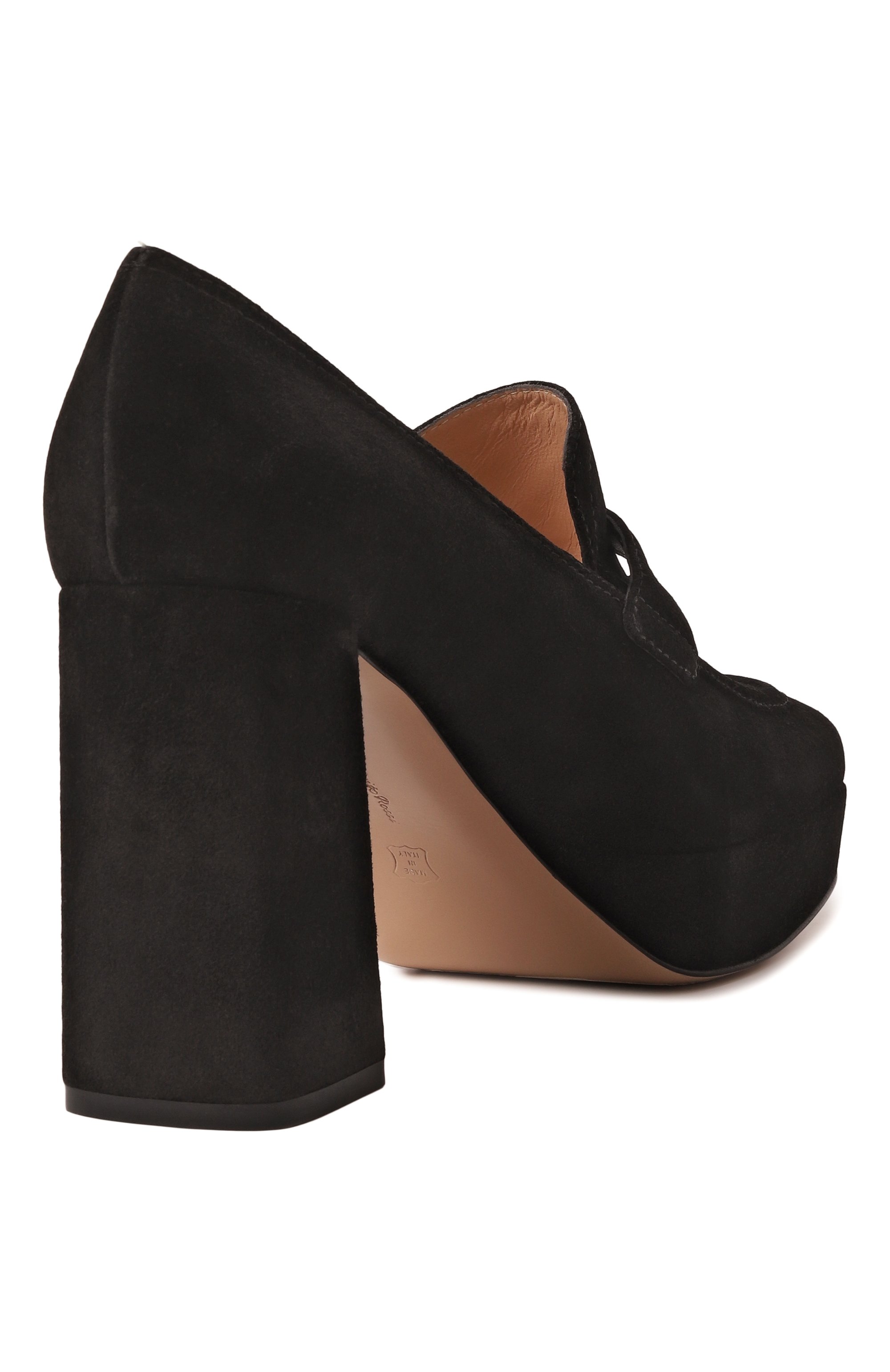 Замшевые туфли rouen GIANVITO ROSSI, арт. G25308.70RIC.SUENER0, фото 5