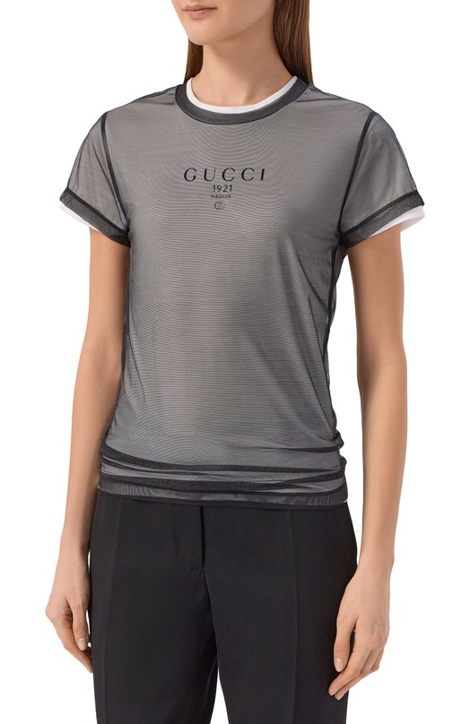 Футболка Gucci 856822/XJHQ5 Чёрный  856822/XJHQ5 Фото 3