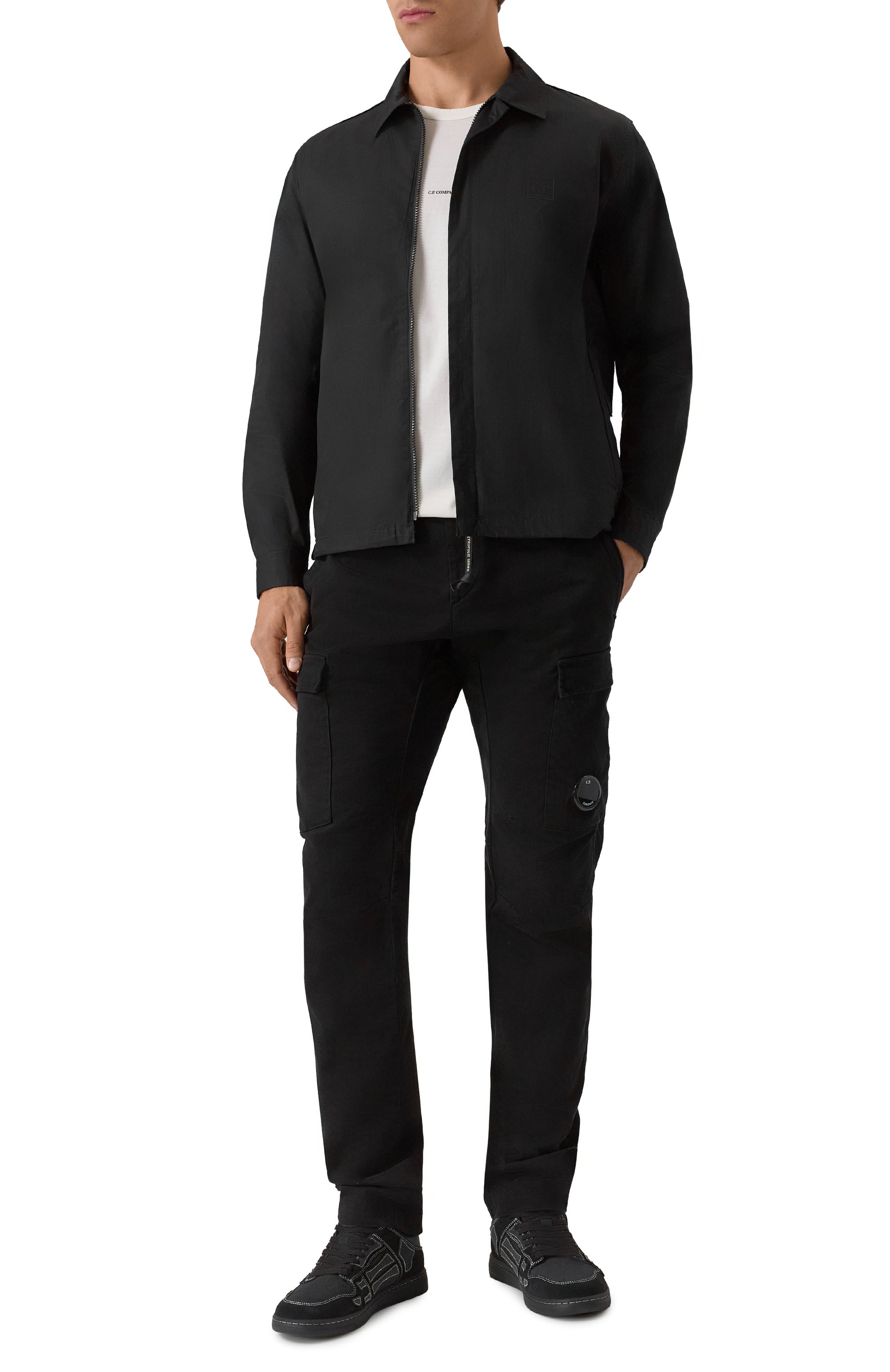 Хлопковая куртка C.P. COMPANY, арт. 19CL0S020A006472A, фото 2