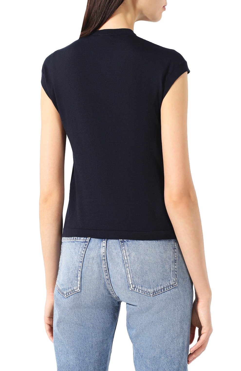 Топ из смеси шелка и хлопка LORO PIANA, арт. FAI4414, фото 4