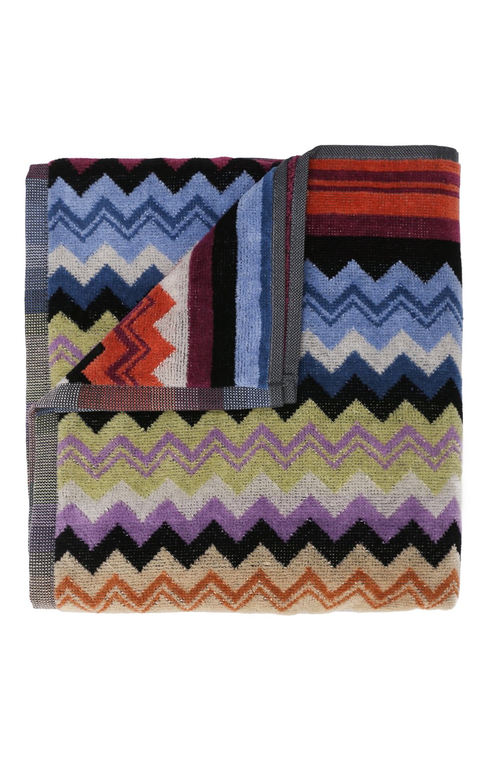 Хлопковое полотенце MISSONIHOME разноцветного цвета по цене 6480 руб., арт. 1A3SP99910/159, фото 1 Хлопковое полотенце MISSONIHOME, арт. 1A3SP99910/159, фото 1