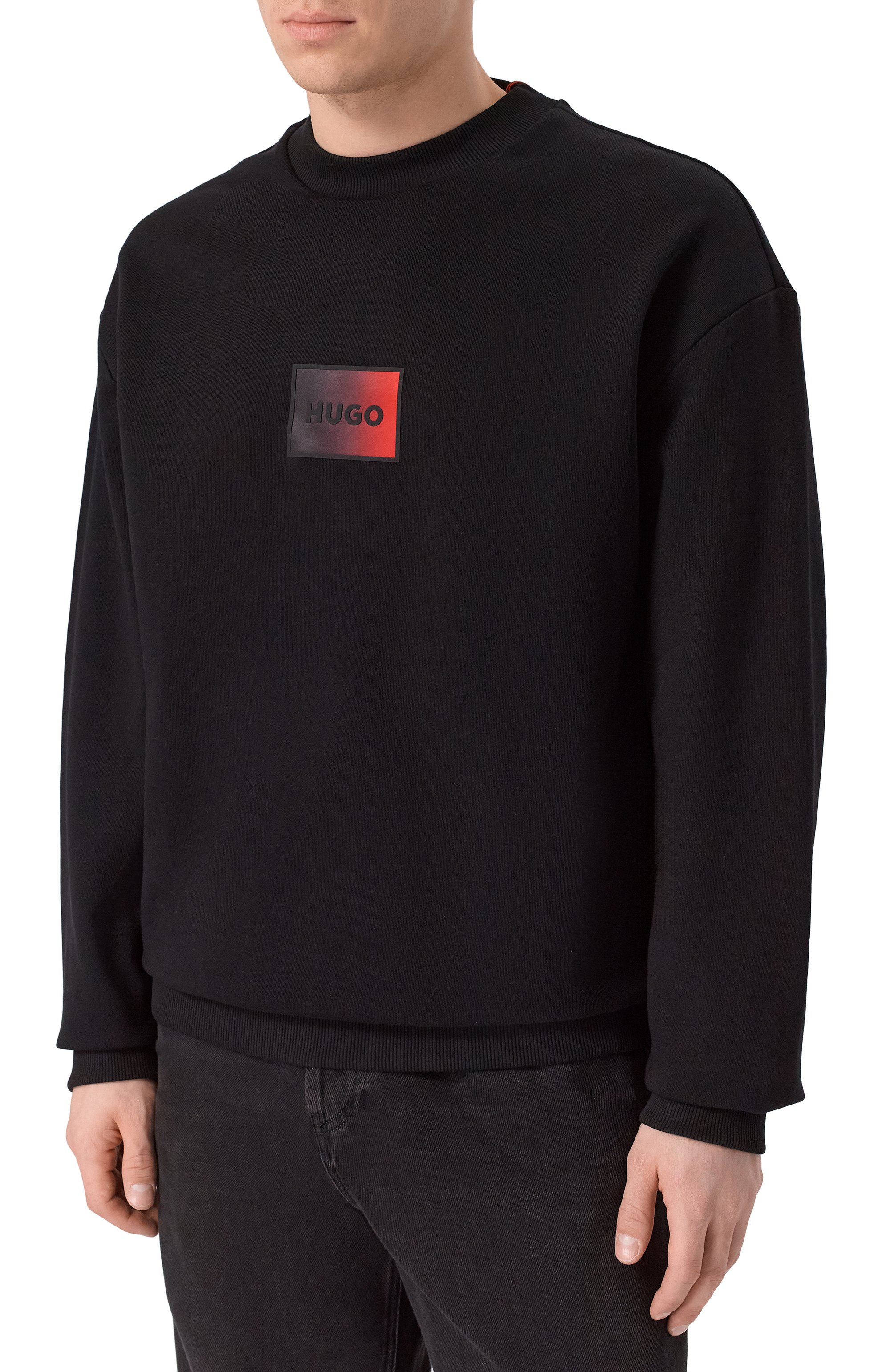 Хлопковый свитшот HUGO, арт. 50553134, фото 3