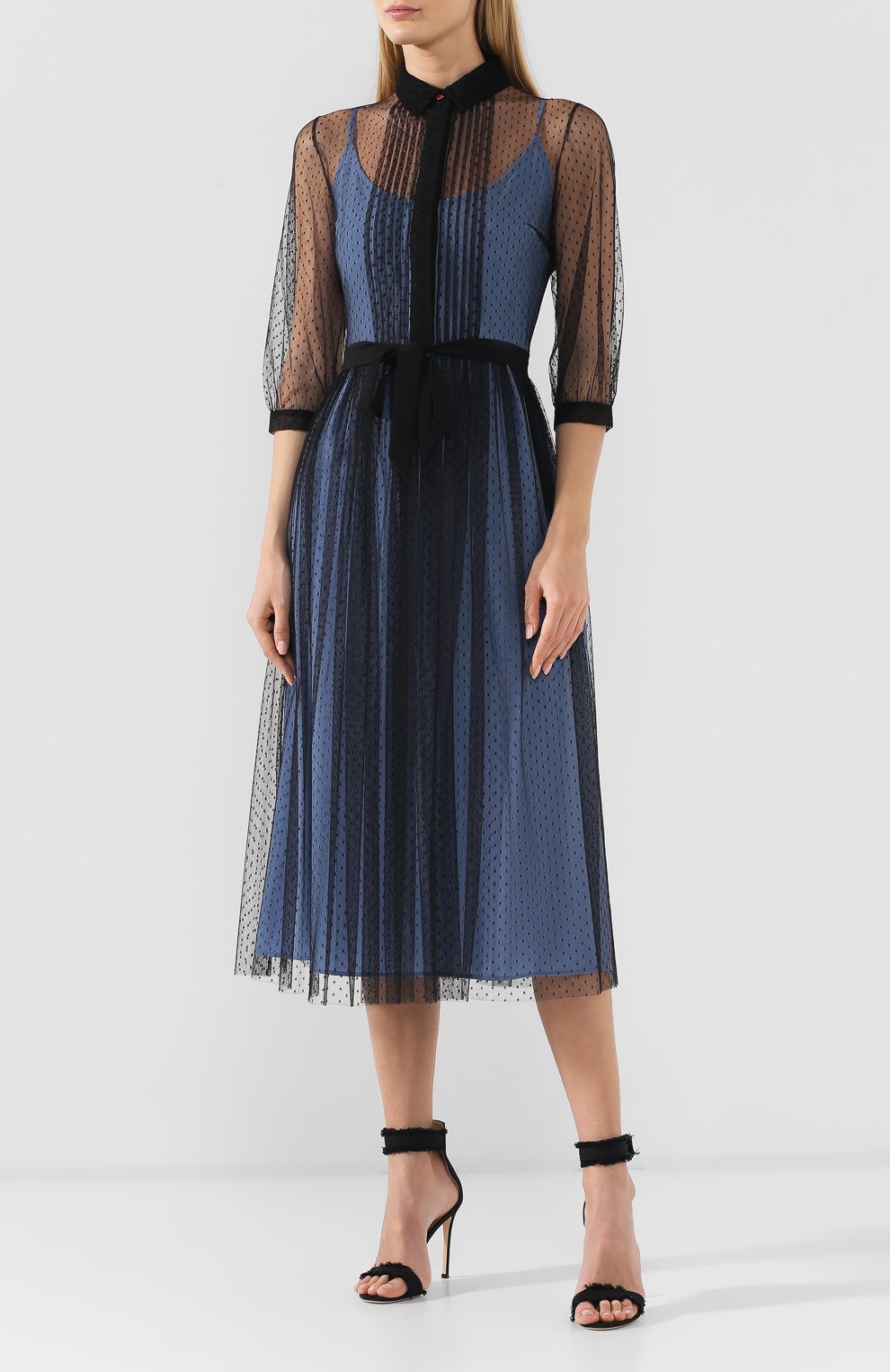 Платье с сеткой TEREKHOV GIRL, арт. 2DE009/0411.900.2/S19, фото 3