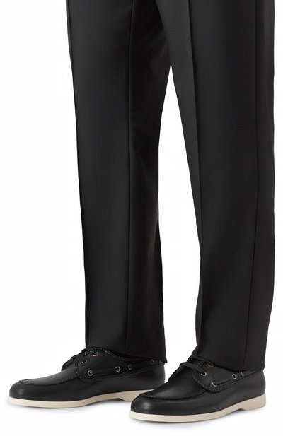 Кожаные топсайдеры palm avenue VALENTINO, арт. 7Y2S0J38/HCL, фото 3