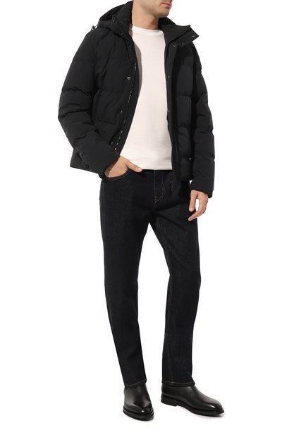 Пуховик PAUL&SHARK черного цвета по цене 85500 руб., арт. 12312007, фото 2 Пуховик PAUL&SHARK, арт. 12312007, фото 2