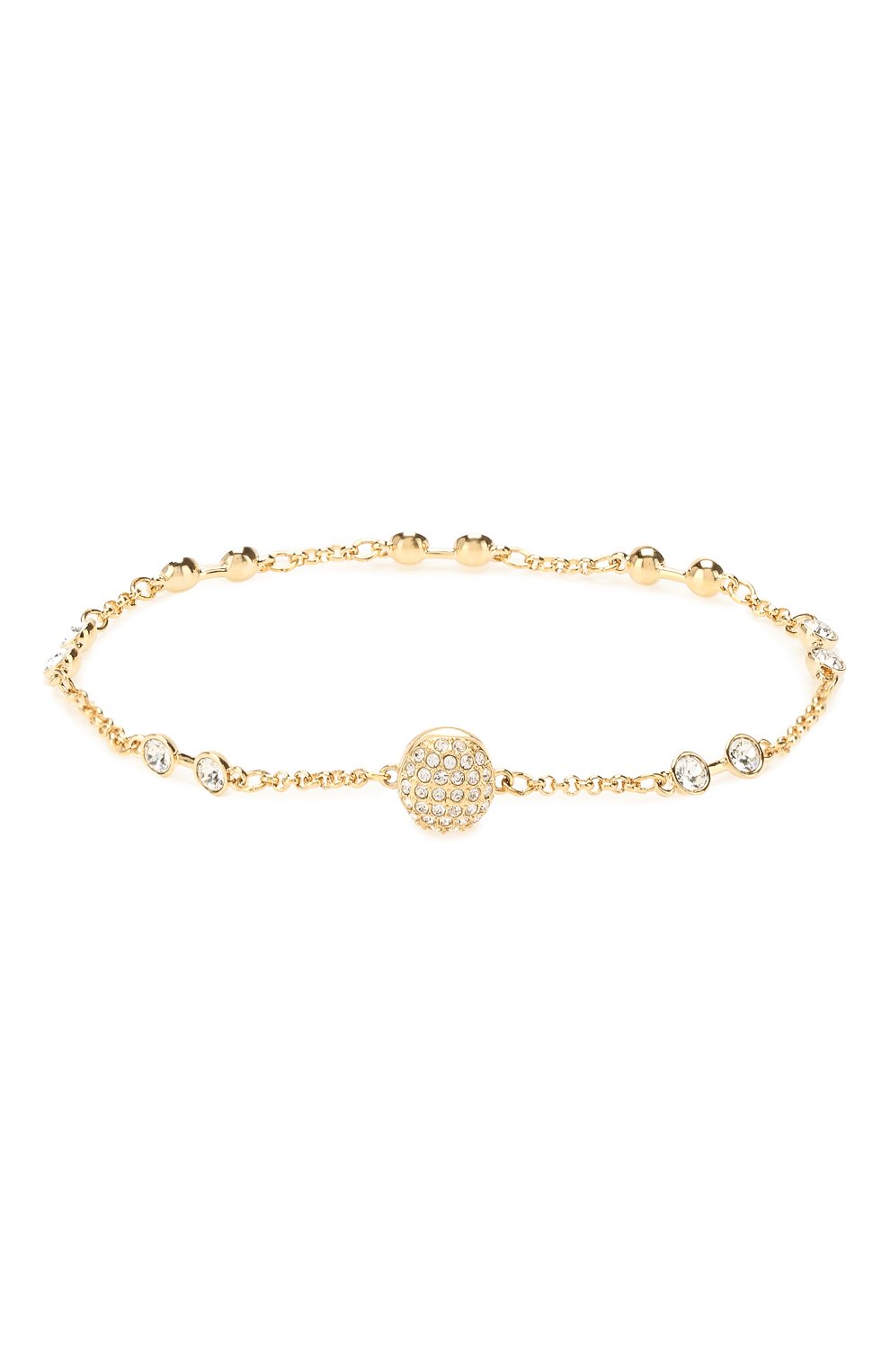 Браслет remix collection carrier SWAROVSKI золотого цвета по цене 3990 руб., арт. 5528876, фото 1 Браслет remix collection carrier SWAROVSKI, арт. 5528876, фото 1