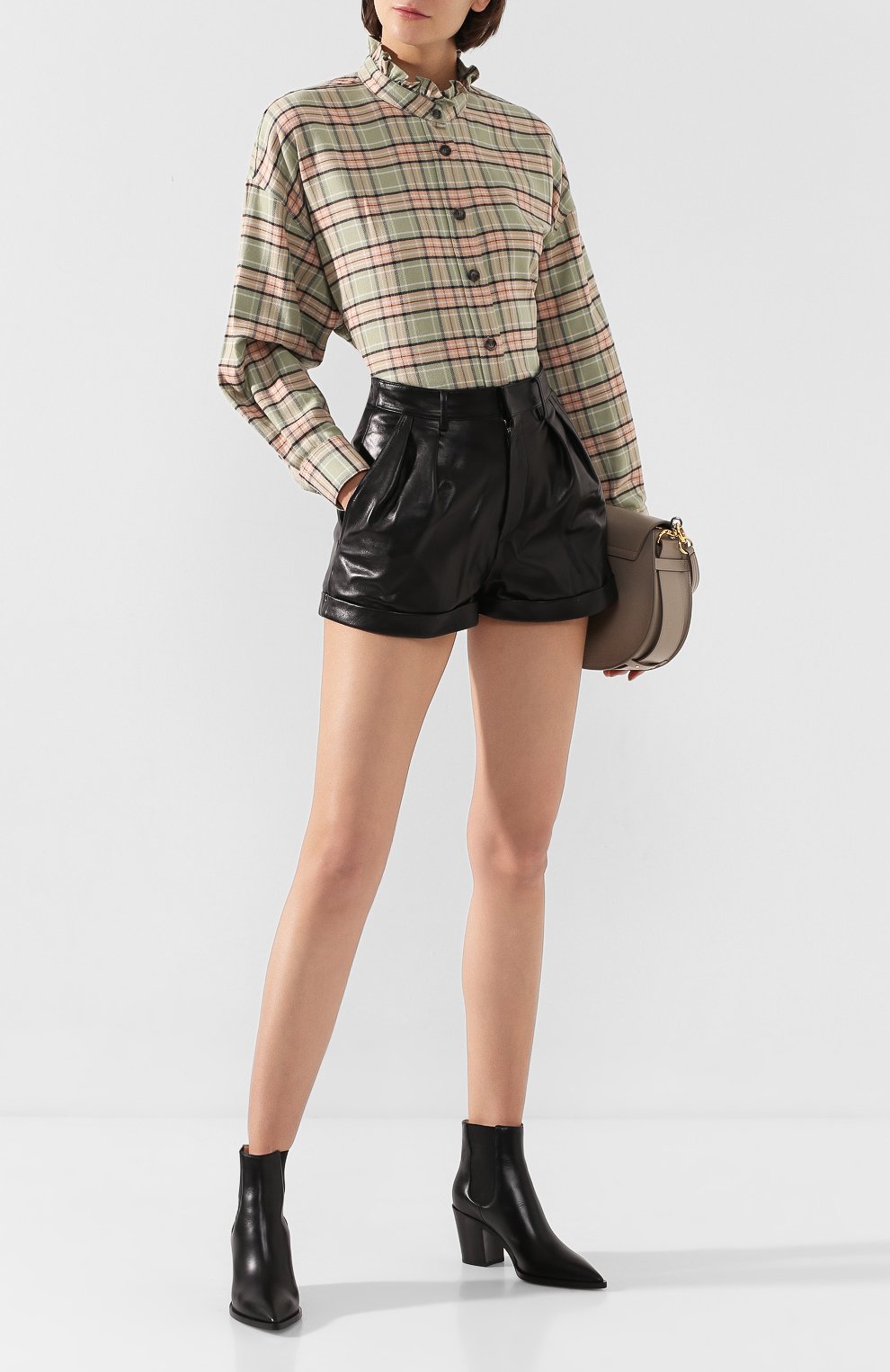 Хлопковая рубашка ISABEL MARANT ETOILE, арт. CH0544-19A029E/ILARIA, фото 2