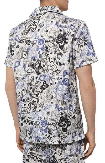 Хлопковая пижама MOSCHINO, арт. 231V6/A7803/4414, фото 4