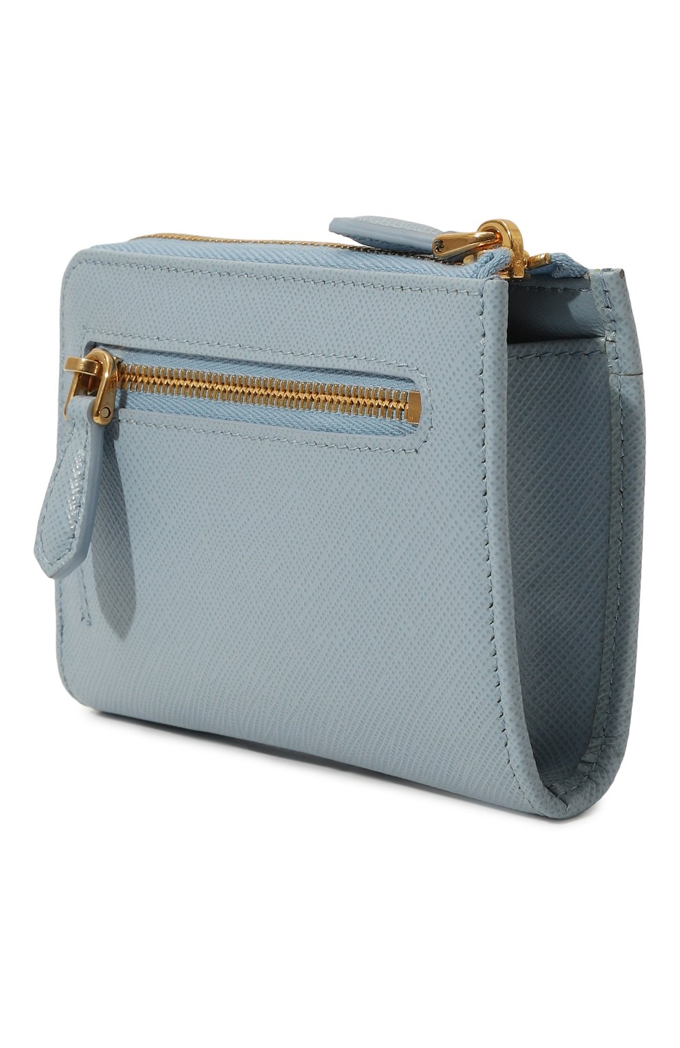Кожаная ключница PRADA голубого цвета по цене 53000 руб., арт. 1PP122-QWA-F0076, фото 2 Кожаная ключница PRADA, арт. 1PP122-QWA-F0076, фото 2