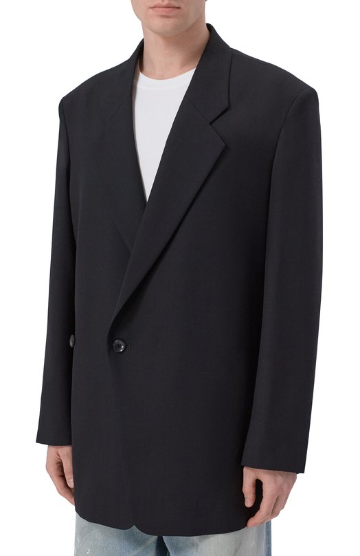 Шерстяной пиджак Attachment x Vein Attachment VG61-348 Чёрный  VG61-348 Фото 3