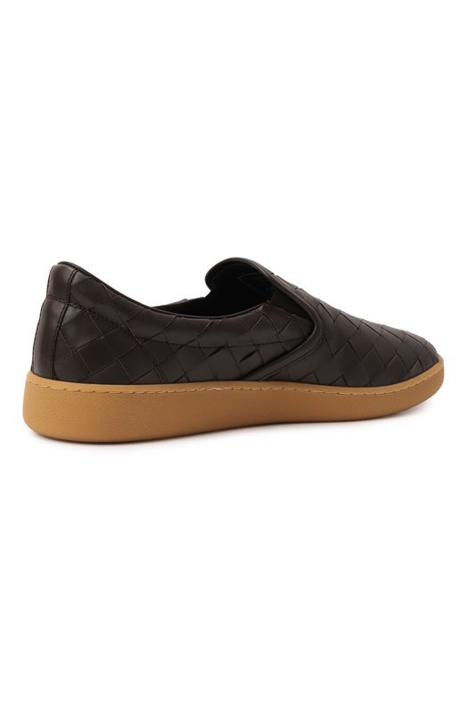 Кожаные слипоны Sawyer Bottega Veneta 775320/V3HB0 Коричневый  775320/V3HB0 Фото 5
