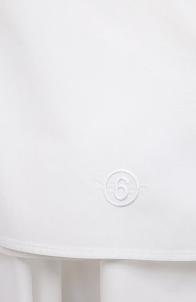 Хлопковая блузка MM6, арт. M60294-MM014, фото 3