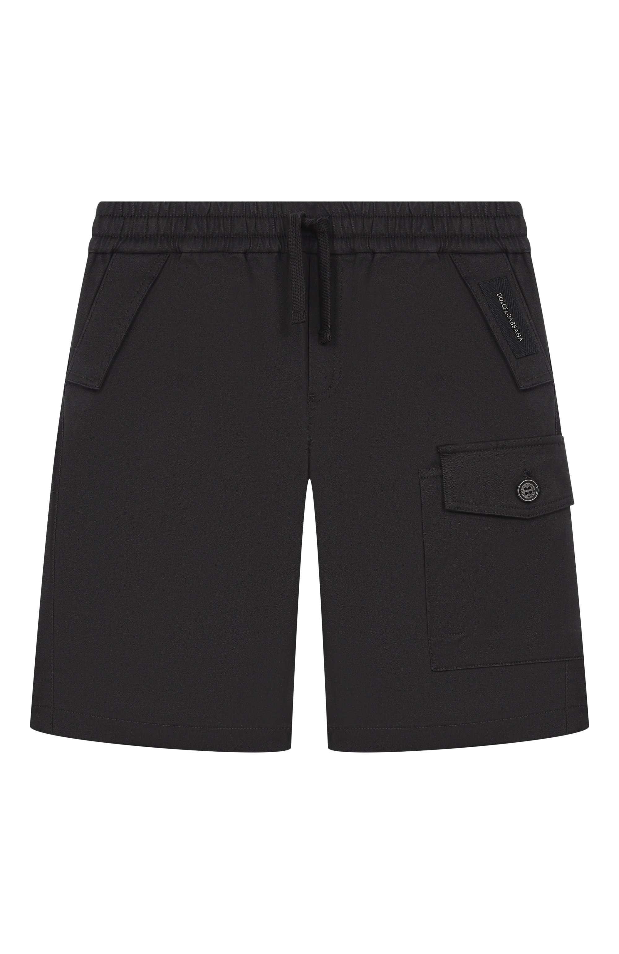 Хлопковые шорты-карго DOLCE & GABBANA, арт. L44Q08/FUFJH, фото 1