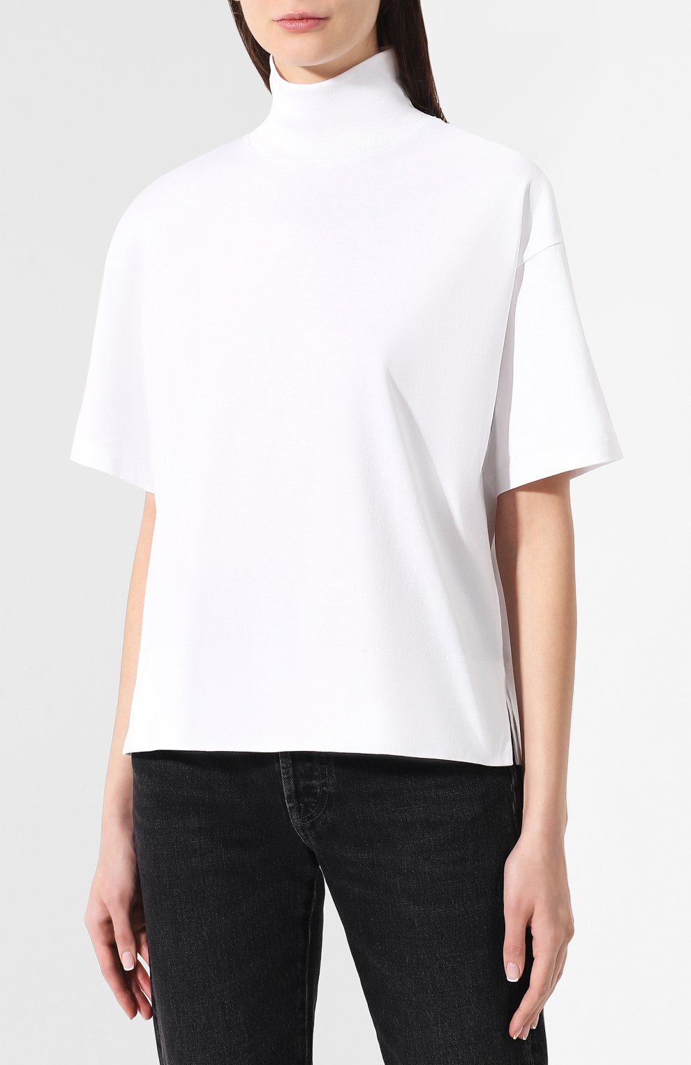 Хлопковая футболка ACNE STUDIOS, арт. AL0031, фото 3